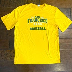 University of San Francisco Dons Baseball Crew Neck Short Sleeve Tee